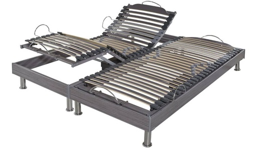 [S62 80+80/200] EBAC -SOMMIER MOTORISE 2 X 80CM X 200CM - RELAX