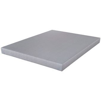 [SR9 GRIS FINAUD 140/190] EBAC -SOMMIER TAPISSIER 140CM X 190CM 